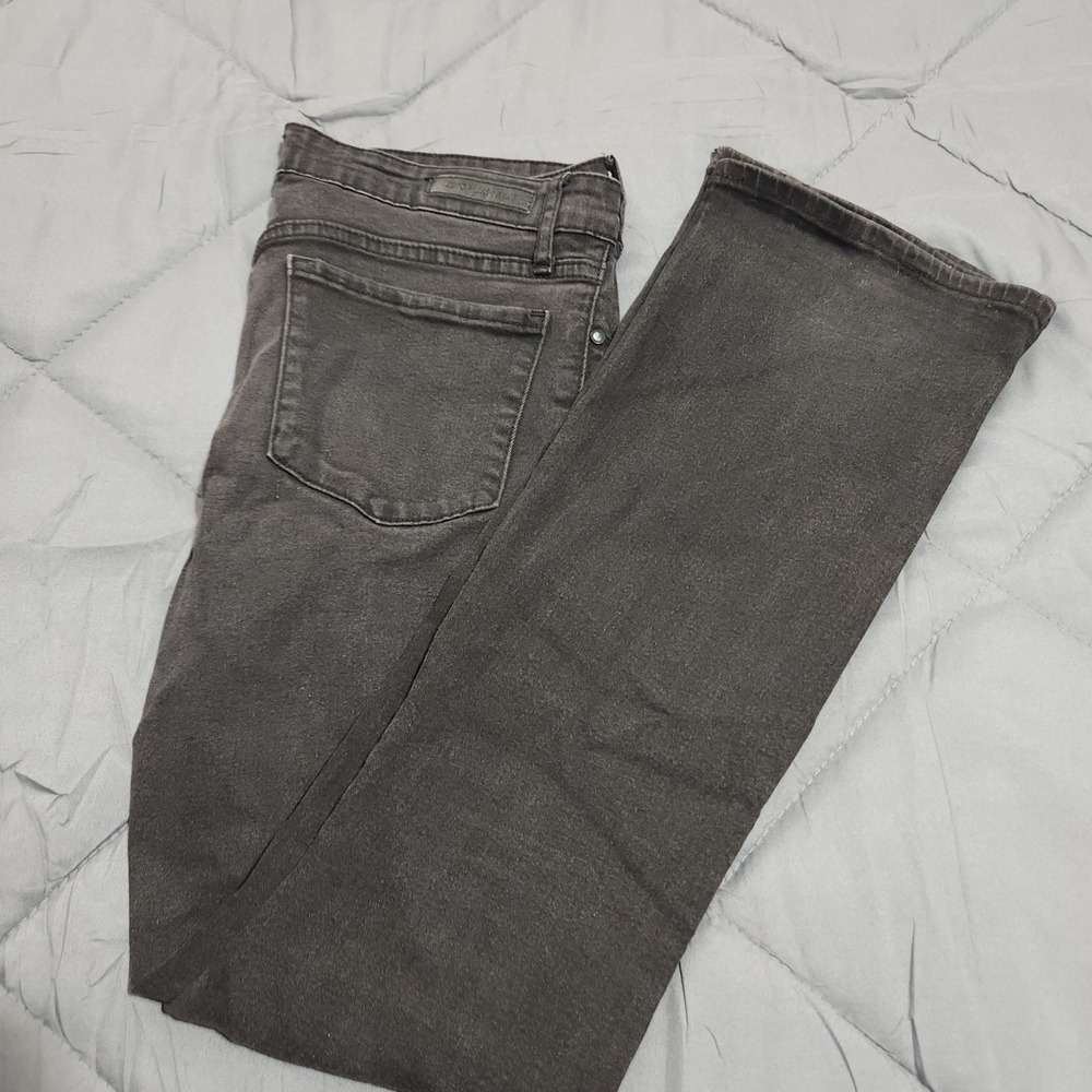 Kendall & Kylie Jeans Juniors 9/10 31x31 Mid Rise Bootcut‎ Gray Stretch